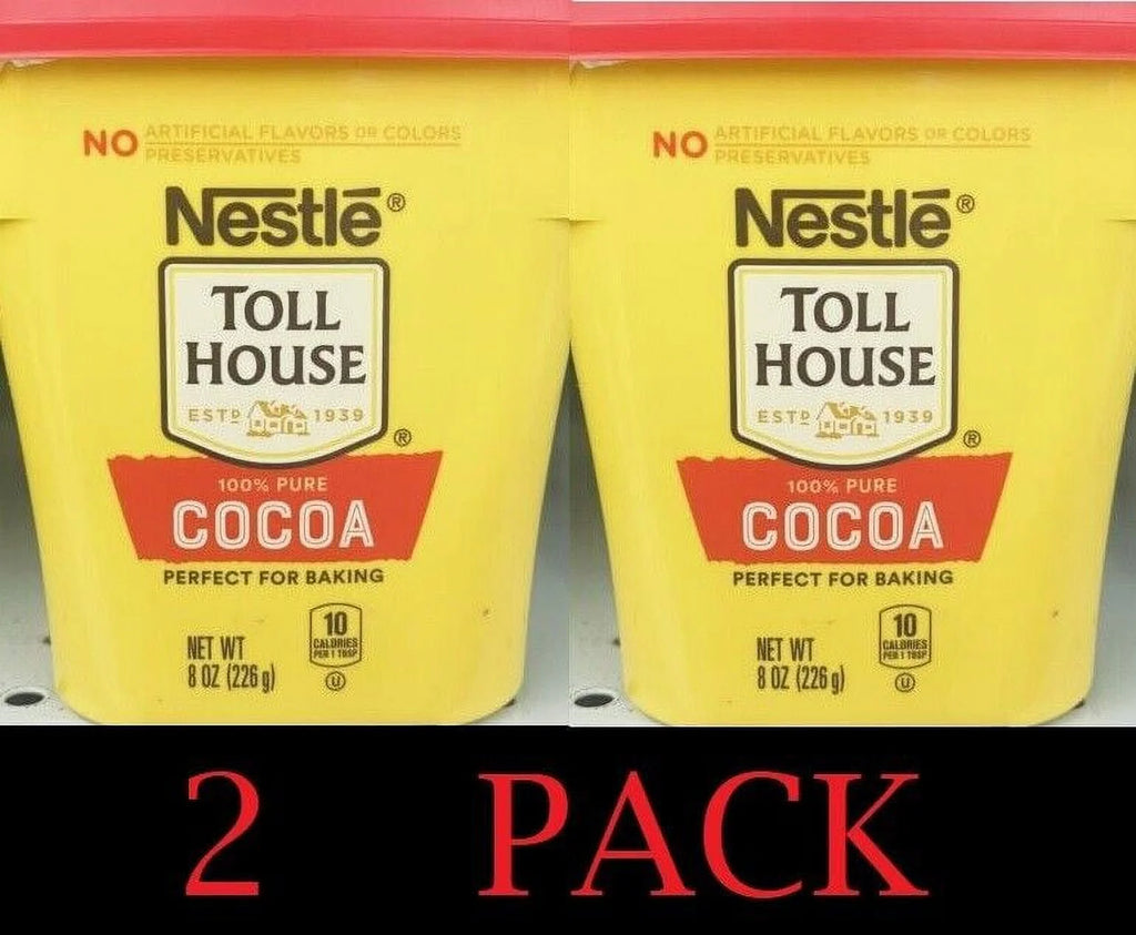 100% Pure Cocoa Powder 8 oz Tub 2 Pack M218