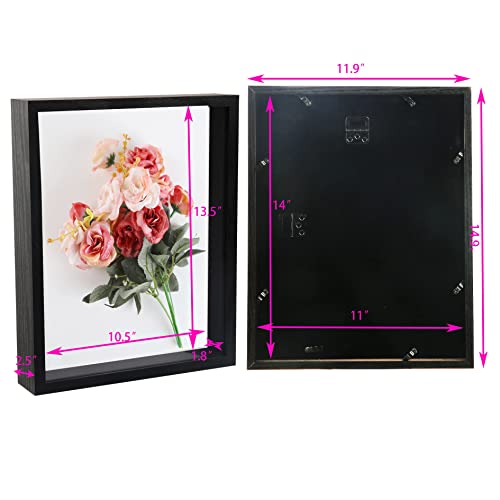11x14 Black Shadow Box Frame O142