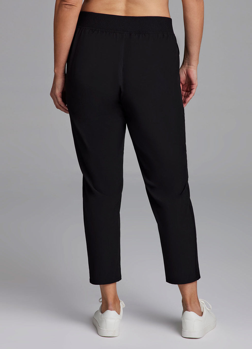 Plus City Stretch Ribbed Ankle Pant