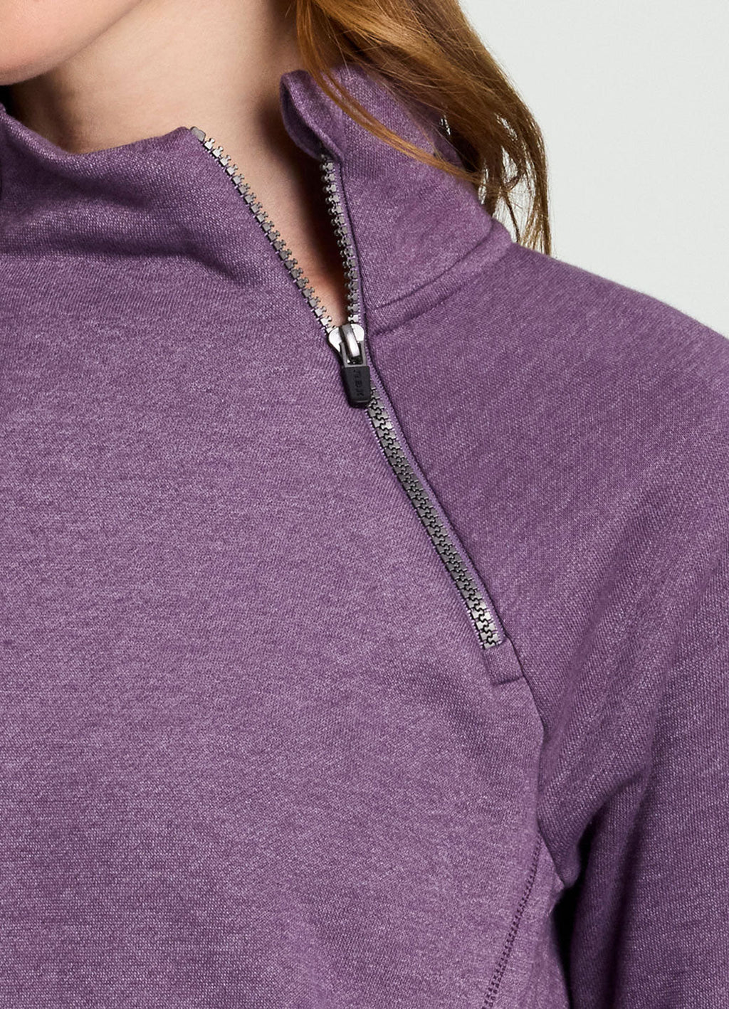 Ready To Roll Fleece Mock Neck Pullover