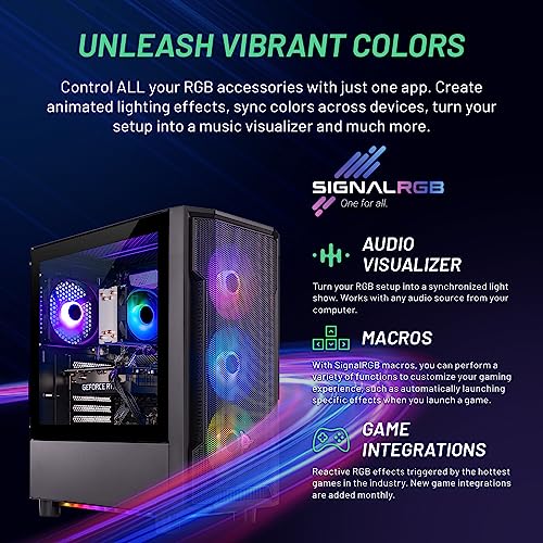 Gaming PC Desktop, Ryzen 5 5600, RTX 3050 6GB, 1TB SSD, 16GB DDR4 RAM U461572