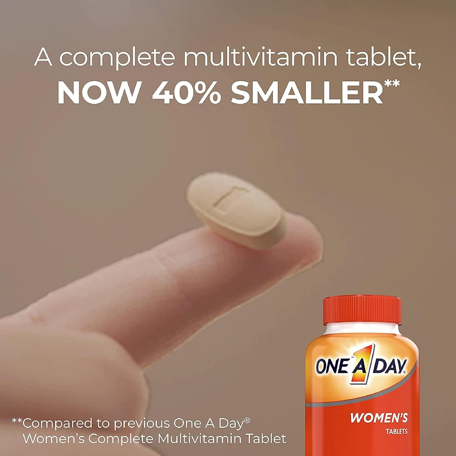 200 Count Women's Daily Multivitamin with Vitamin A, B, C, D, E, Calcium and Magnesium K18380