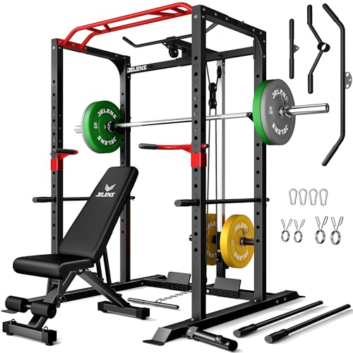 Power Cage with LAT Pulldown and Adjustable Pulley System R182442