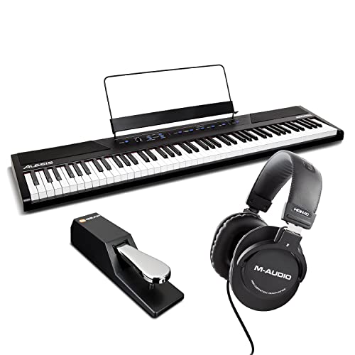 88 Key Digital Piano Keyboard with Semi Weighted Keys Z219