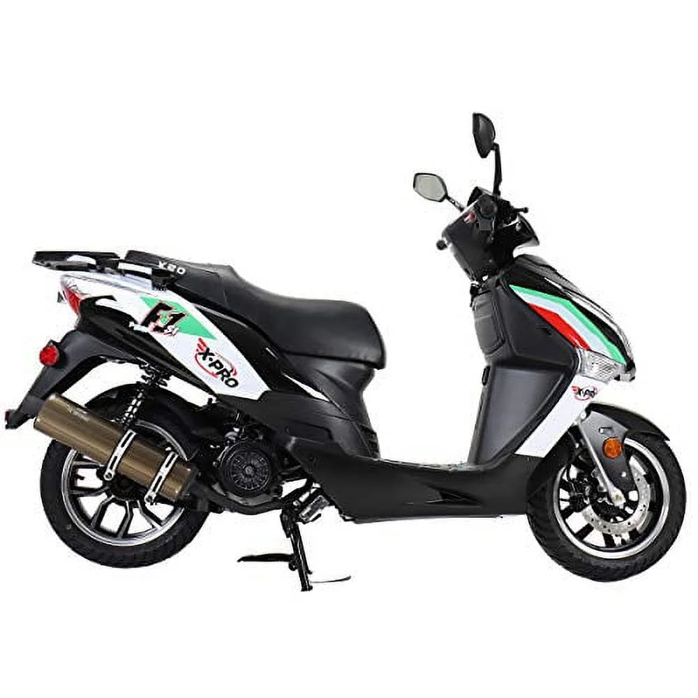 150cc Gas Moped Scooter with 13" Aluminum Wheels D27739