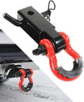 2" Tow Hitch Receiver with 5/8" Screw Pin and 3/4 Shackle E926975