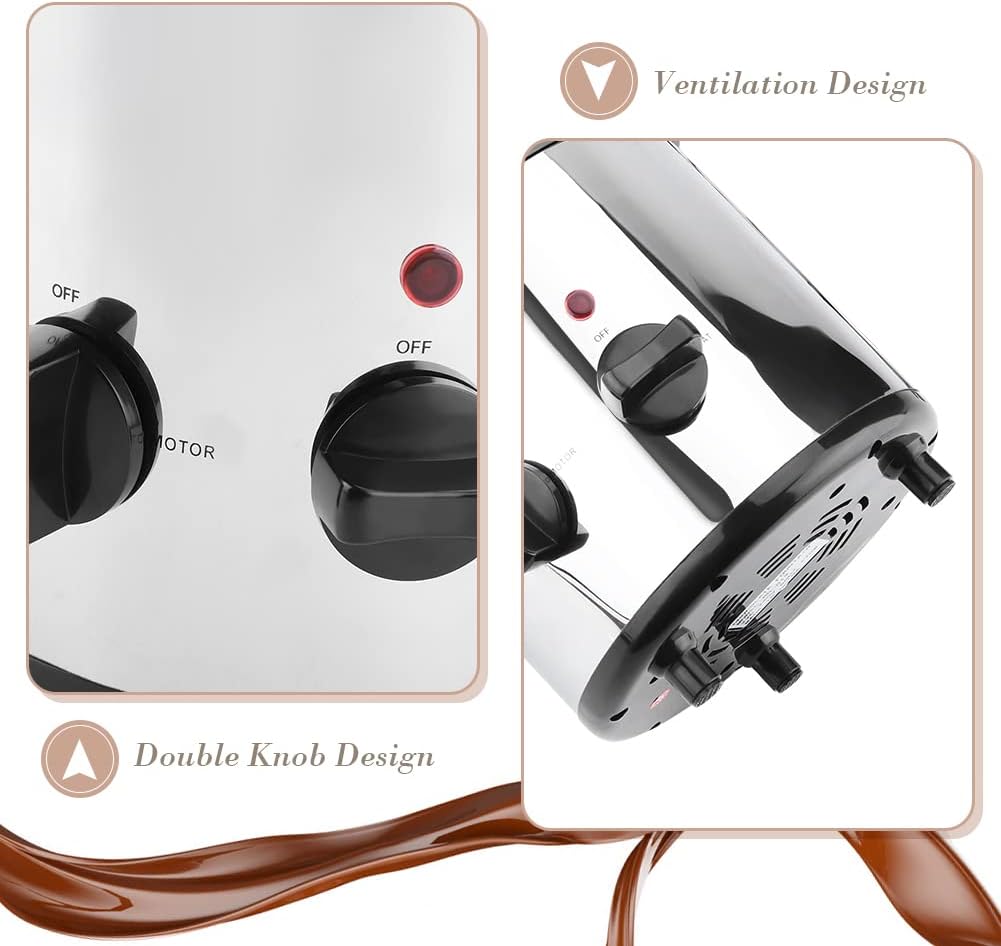4 Tier Electric Stainless Chocolate Fondue Fountain D457355