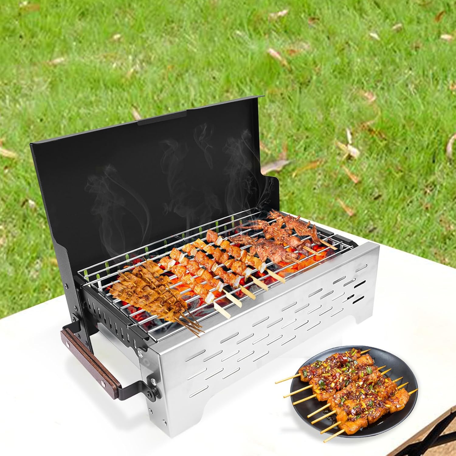 Portable Charcoal Grill P750546