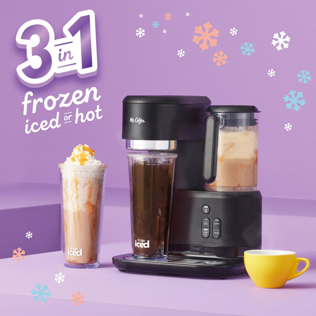 Single-Serve Coffee Maker & Blender with 2 Tumblers H222677
