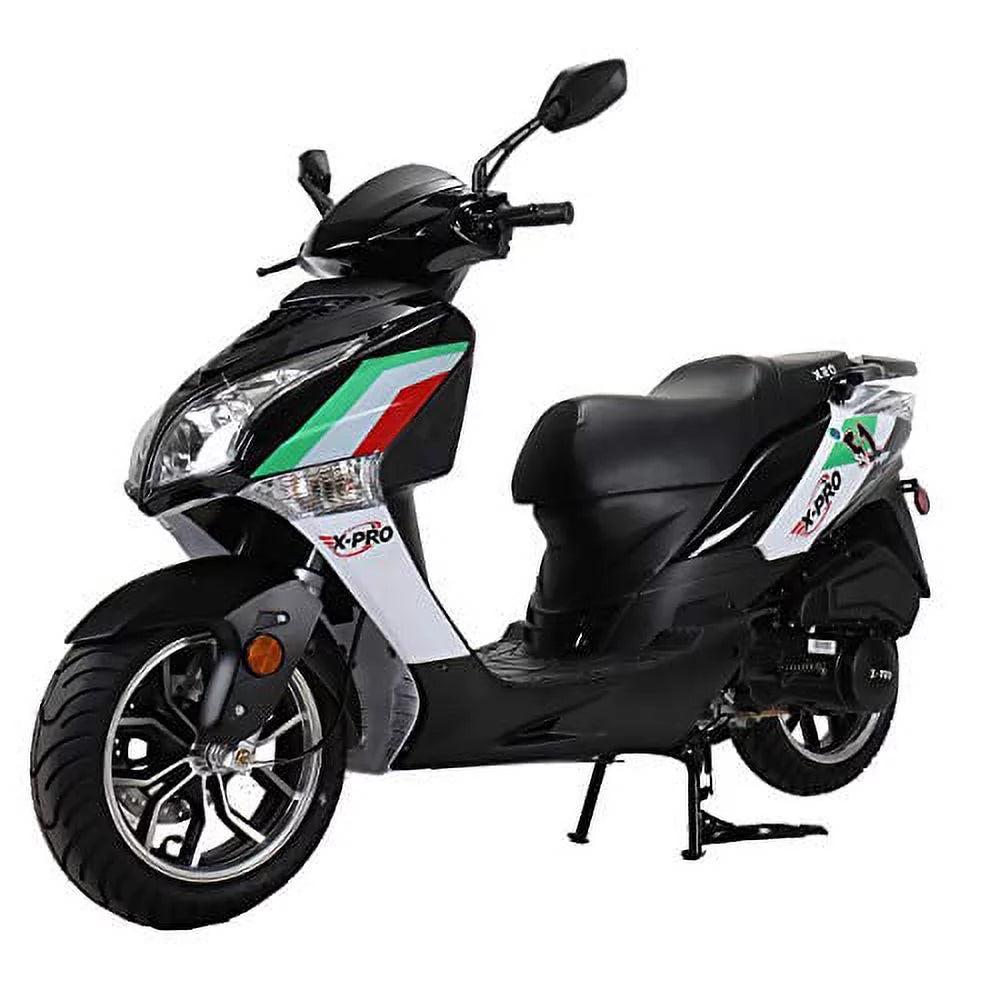 150cc Gas Moped Scooter with 13" Aluminum Wheels D27739
