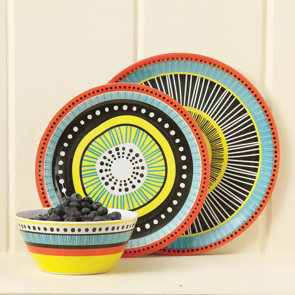 12 Piece Melamine Dinnerware Set R896884