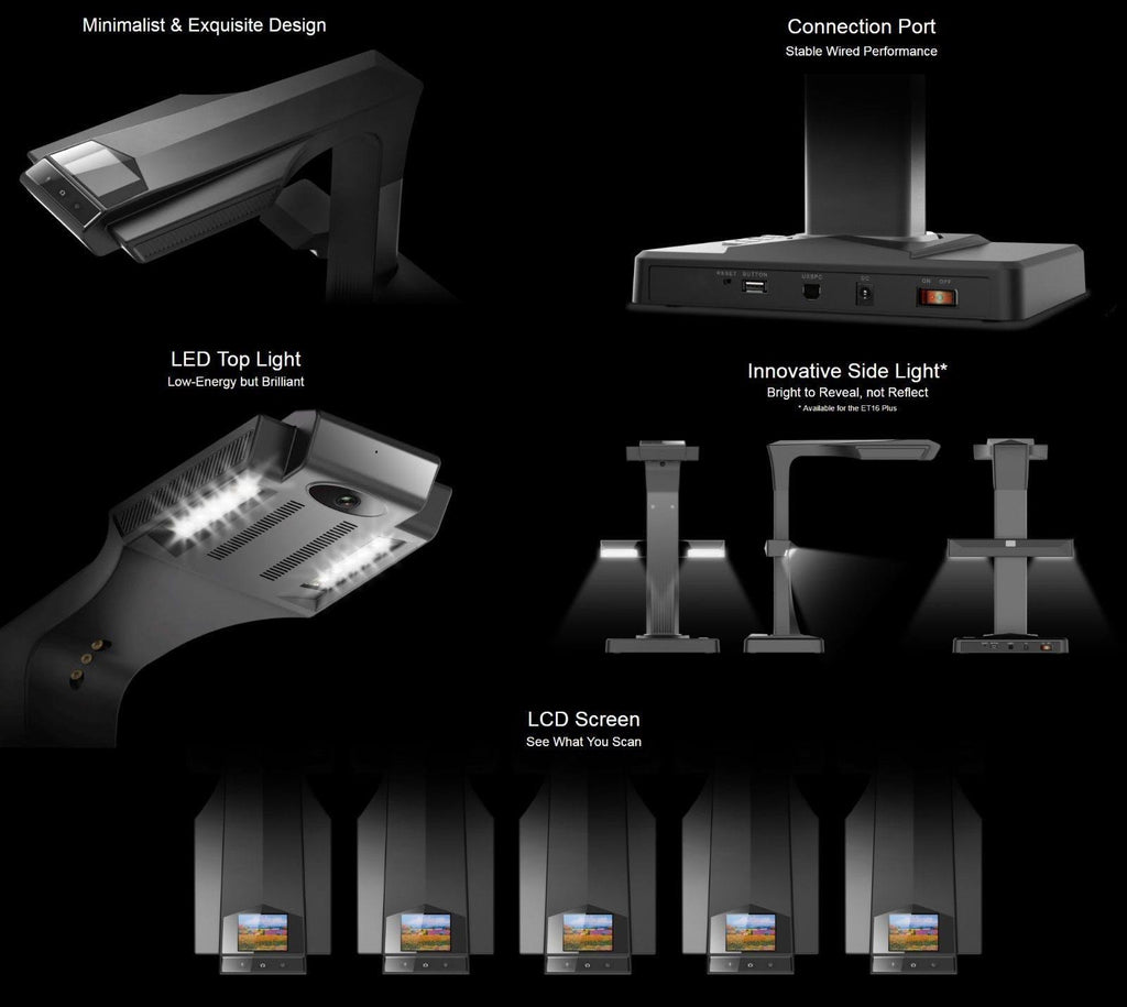 Book Scanner with OCR for Windows G800