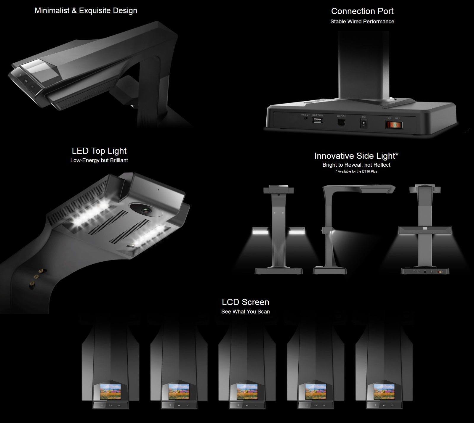 Book Scanner with OCR for Windows G800