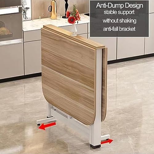 Drop Leaf Folding Wooden Dining Table I686078