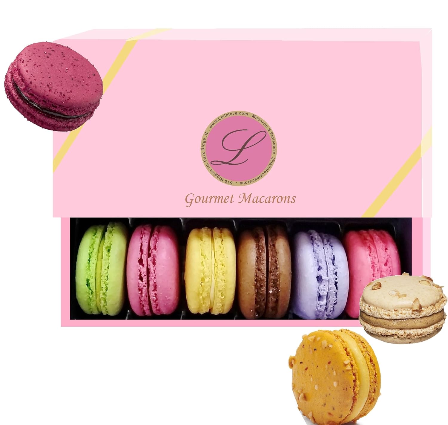 6 Macaron 6 flavors E11993