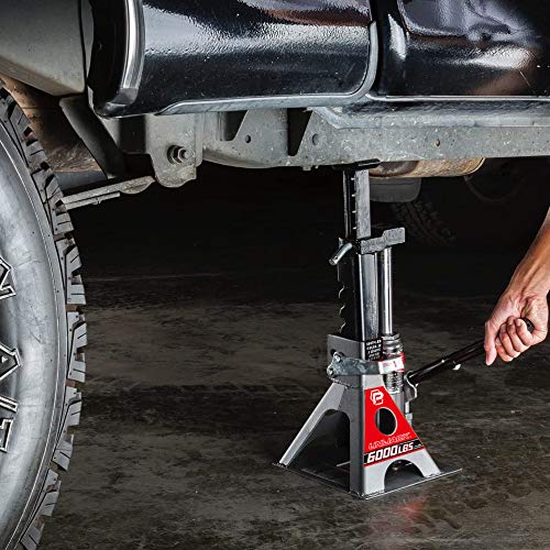 3 Ton 6000 Pound Capacity Bottle Jack and Jack Stands U392391