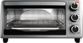 4-Slice Toaster Oven, Stainless Steel/Black P252477