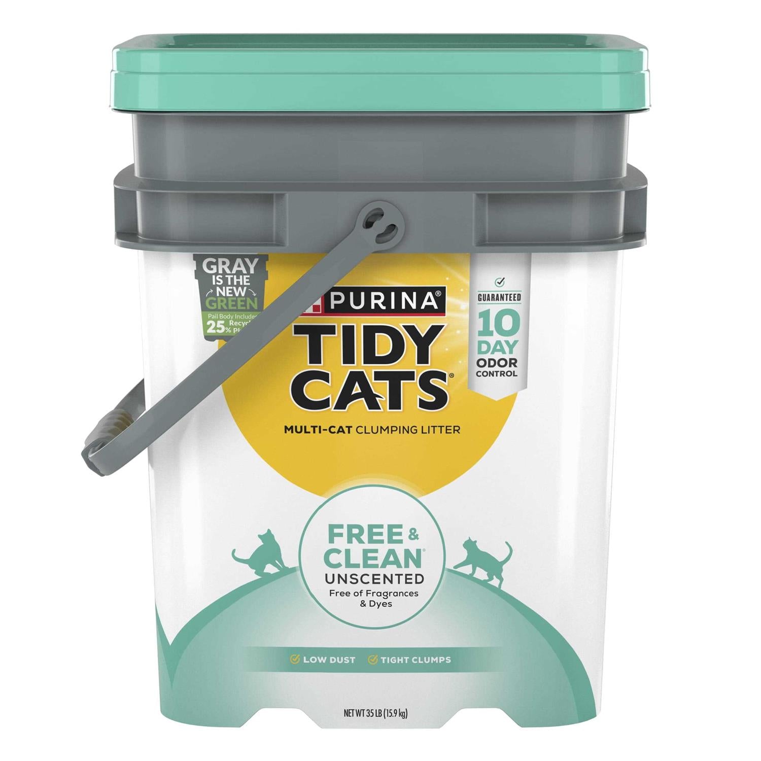 Unscented Clumping Multi Cat Litter J823