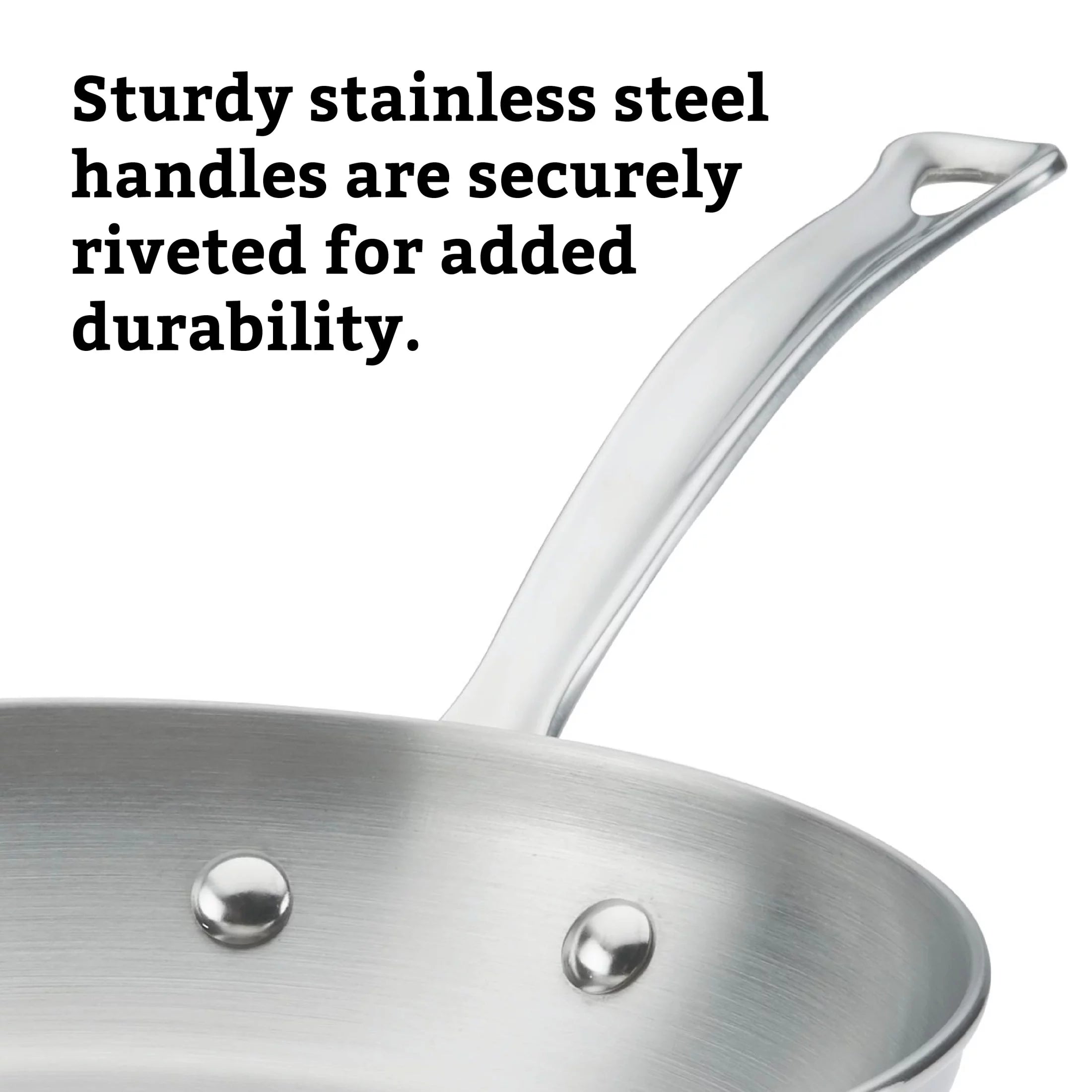 10 Piece Stainless Steel Pots and Pans Q82128