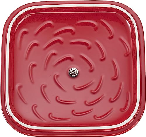 Cherry Ceramics Square Covered Baking Dish, 9x9-inch W286140