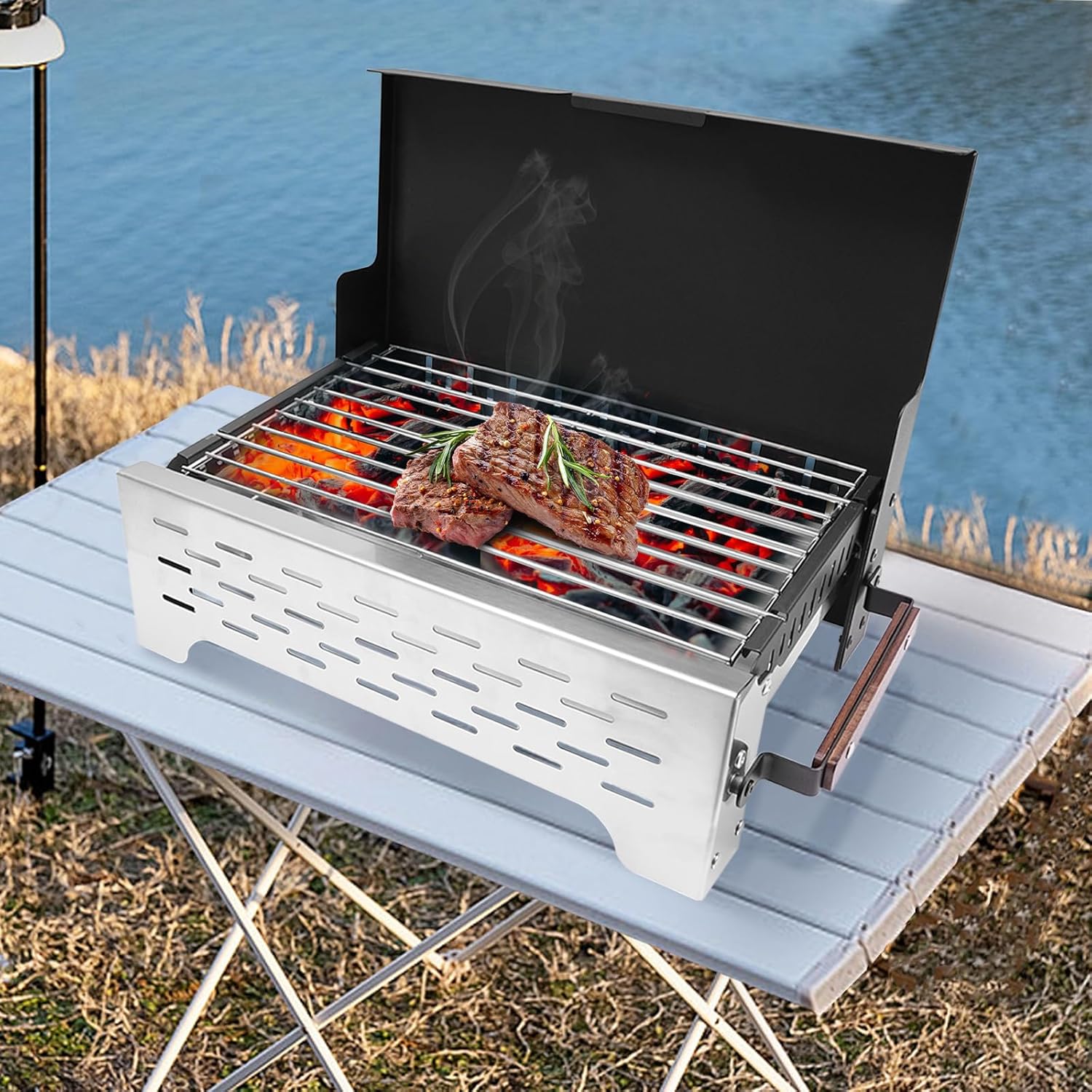 Portable Charcoal Grill P750546