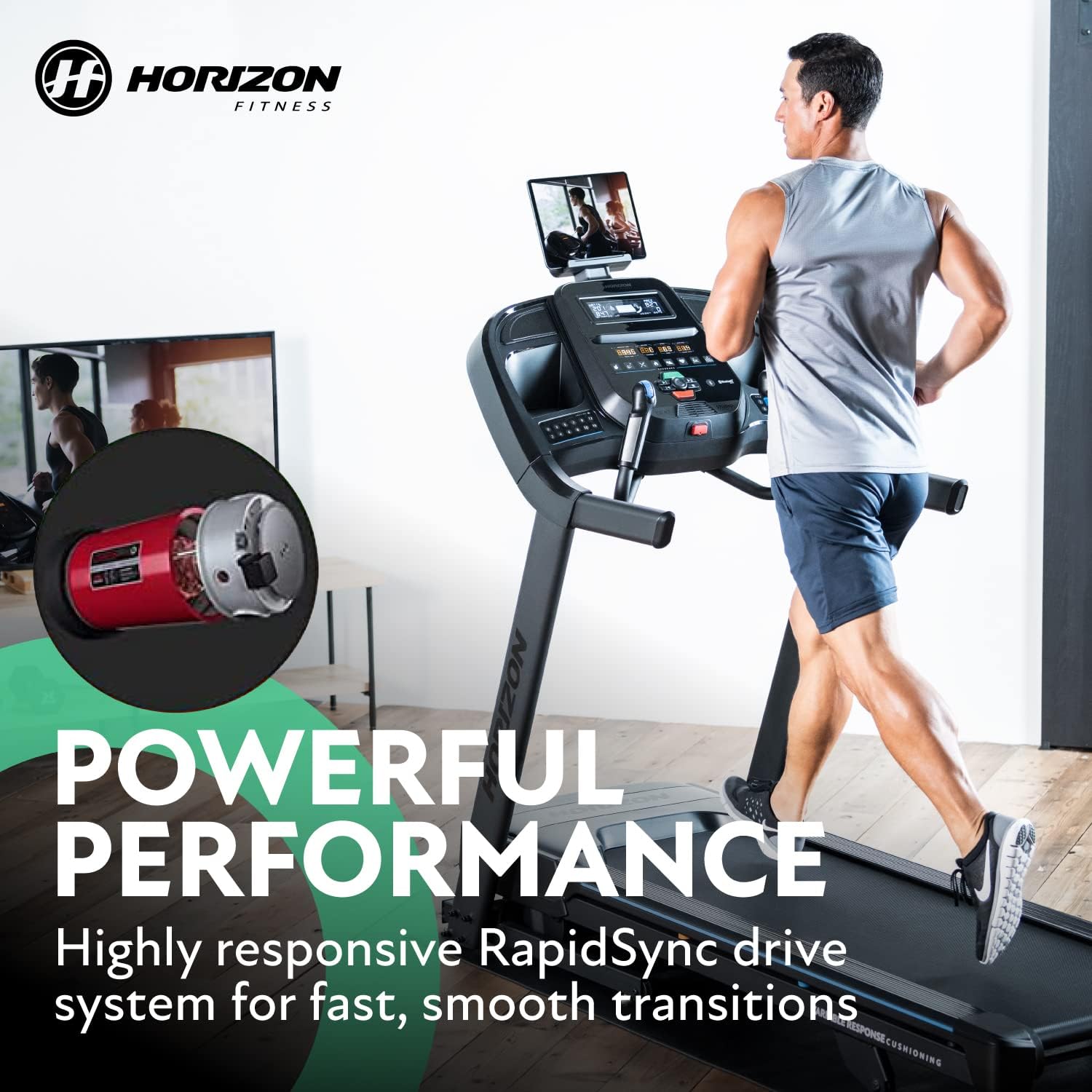 Heavy Duty Folding Treadmill with Bluetooth and Incline V650323