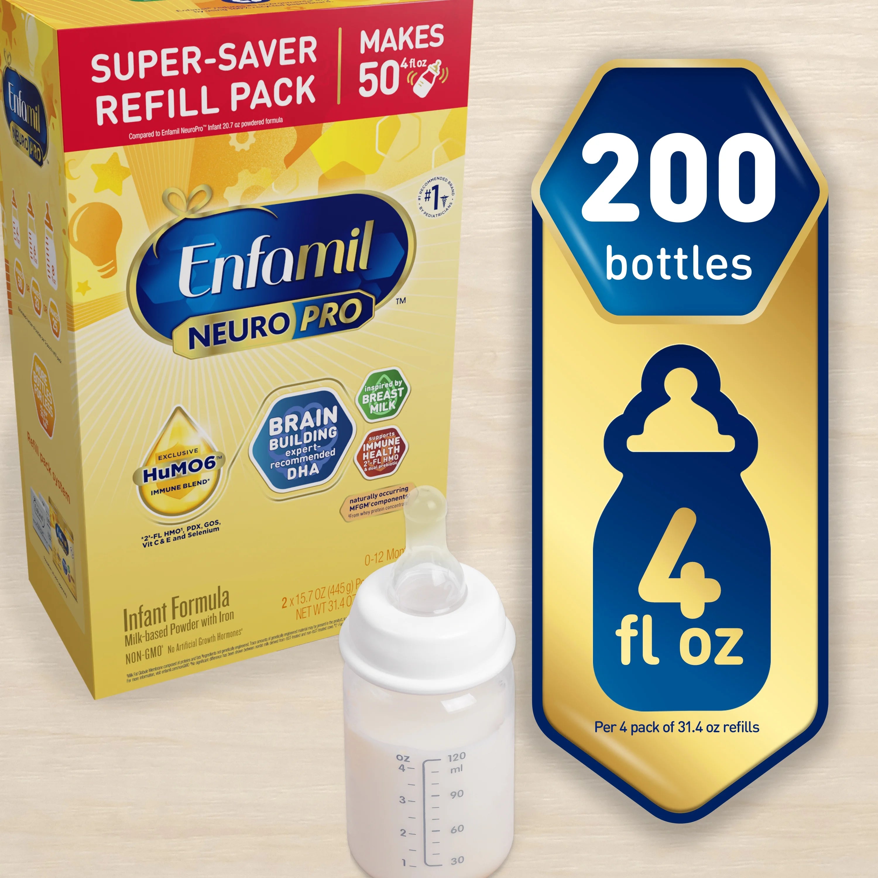 125.6 oz Milk-Based Baby Formula O203092