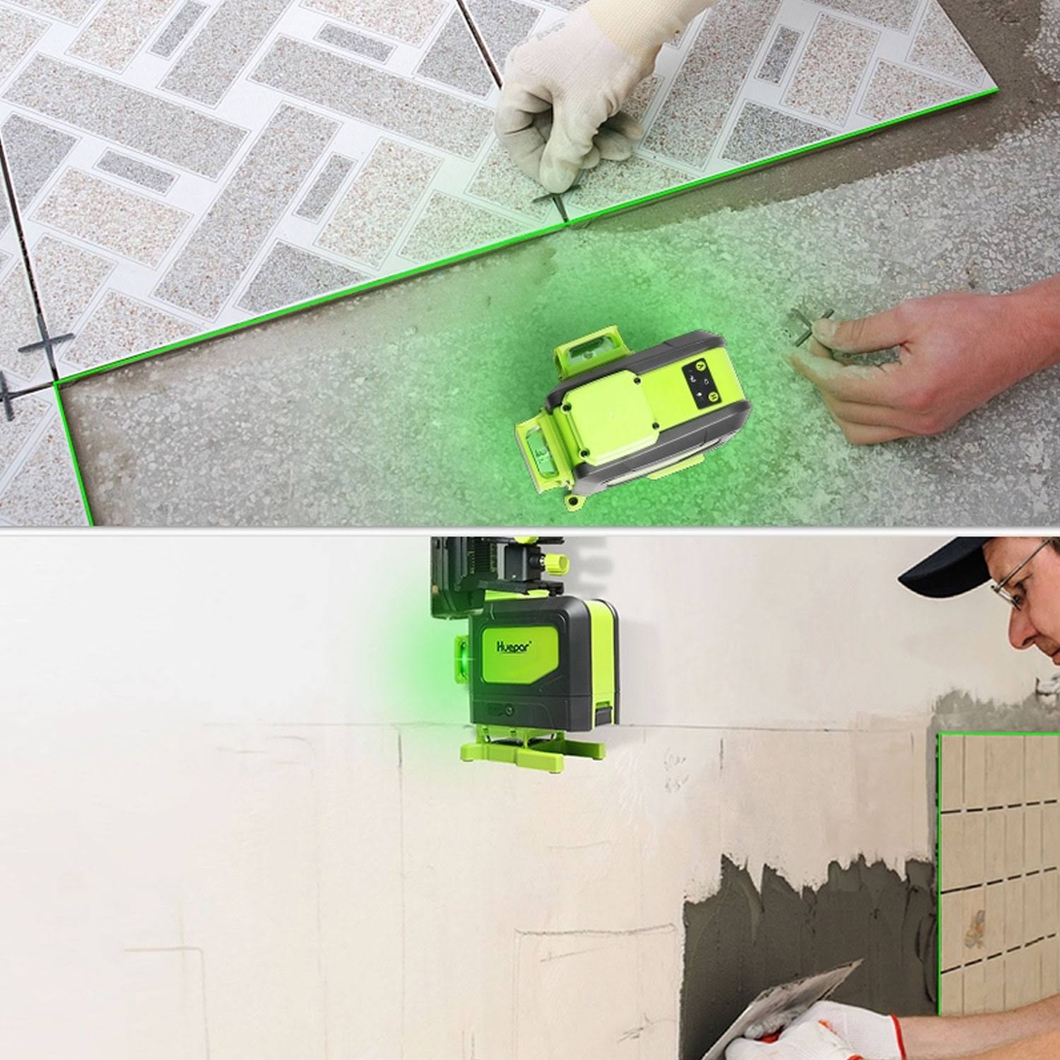 16 Line 360 Degree Self Leveling Green Laser Level E713272