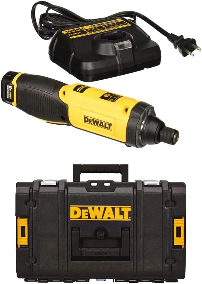 8V MAX Cordless Screwdriver Kit, Gyroscopic, 1 Battery, Black Z717
