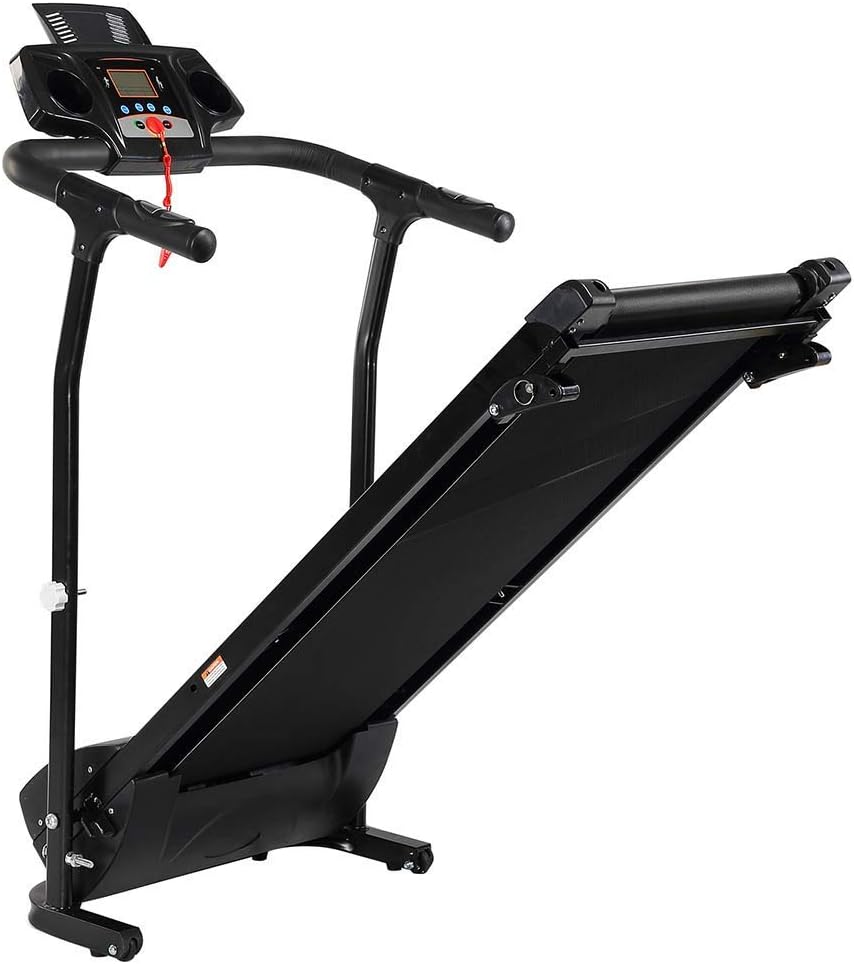 Folding Electric Treadmill with LCD Display D117