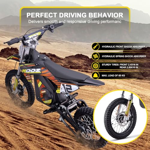36v 1000w Electric Dirt Bike Orange K235