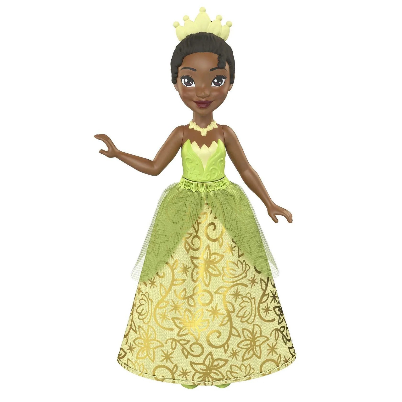 Bundle of 2 Disney Princess 3.5-inch Small Doll - Tiana & Mulan N813262