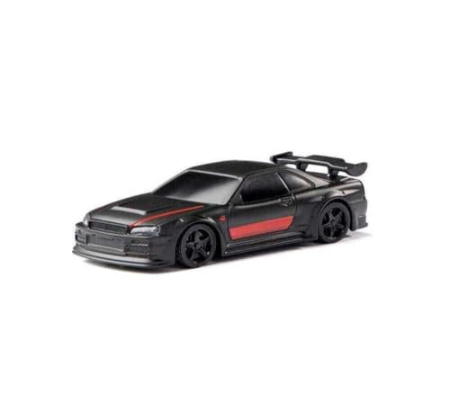 1:76 Scale Drift RC Car with Gyro RTR 2.4GHZ Remote Control with 2 Replaceable Body Shell G918