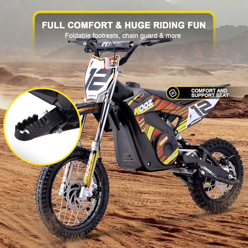 36v 1000w Electric Dirt Bike Orange K235
