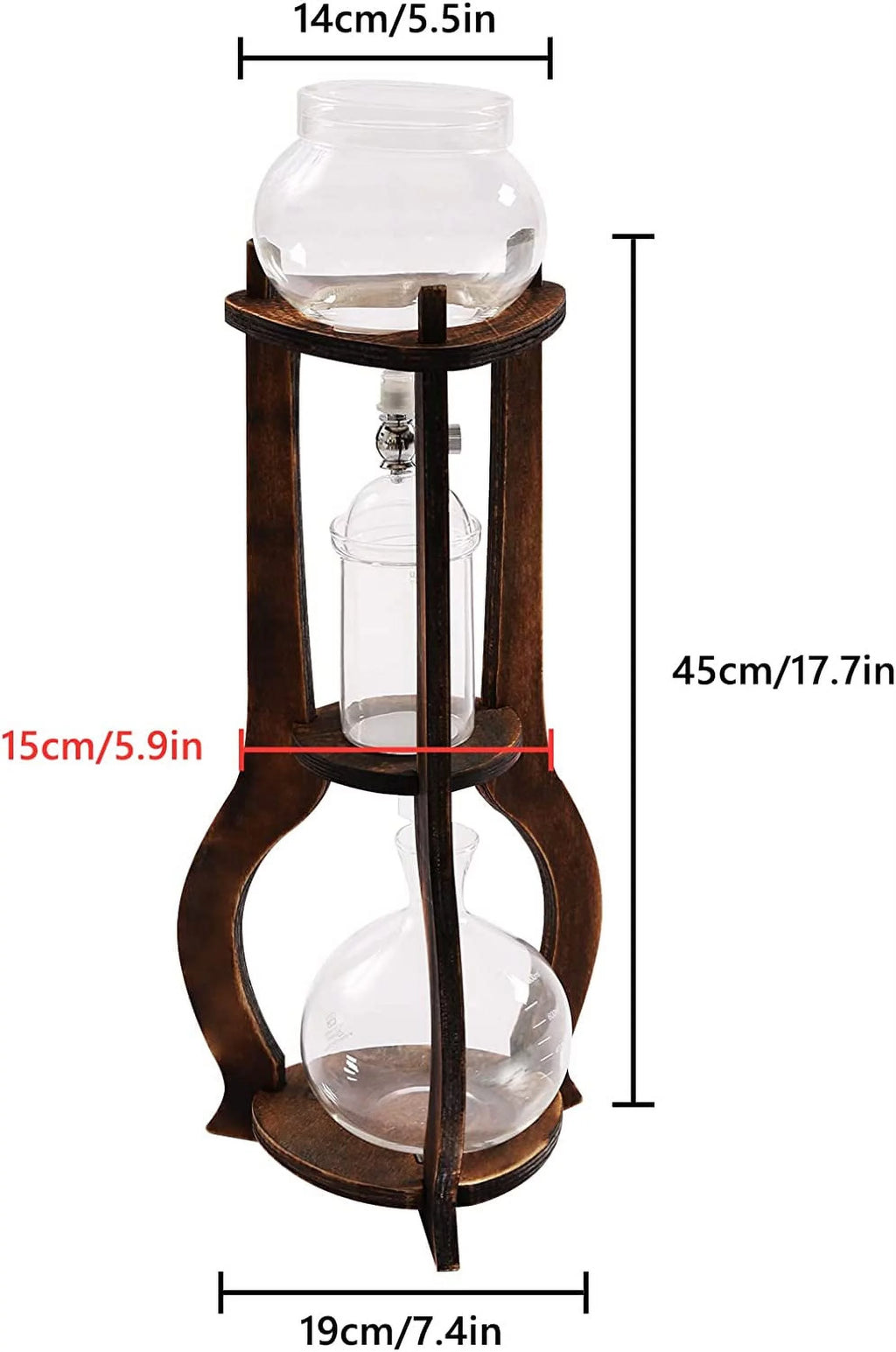 600ml Glass Coffee Maker M153364