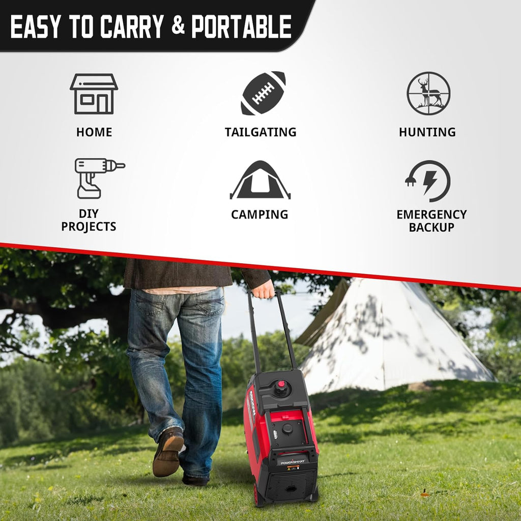 Portable Inverter Generator with CO Sensor E720