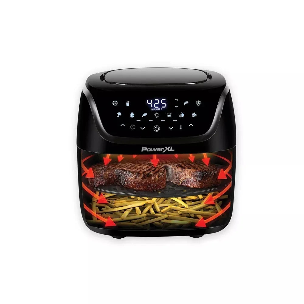 8qt Black Air Fryer W984