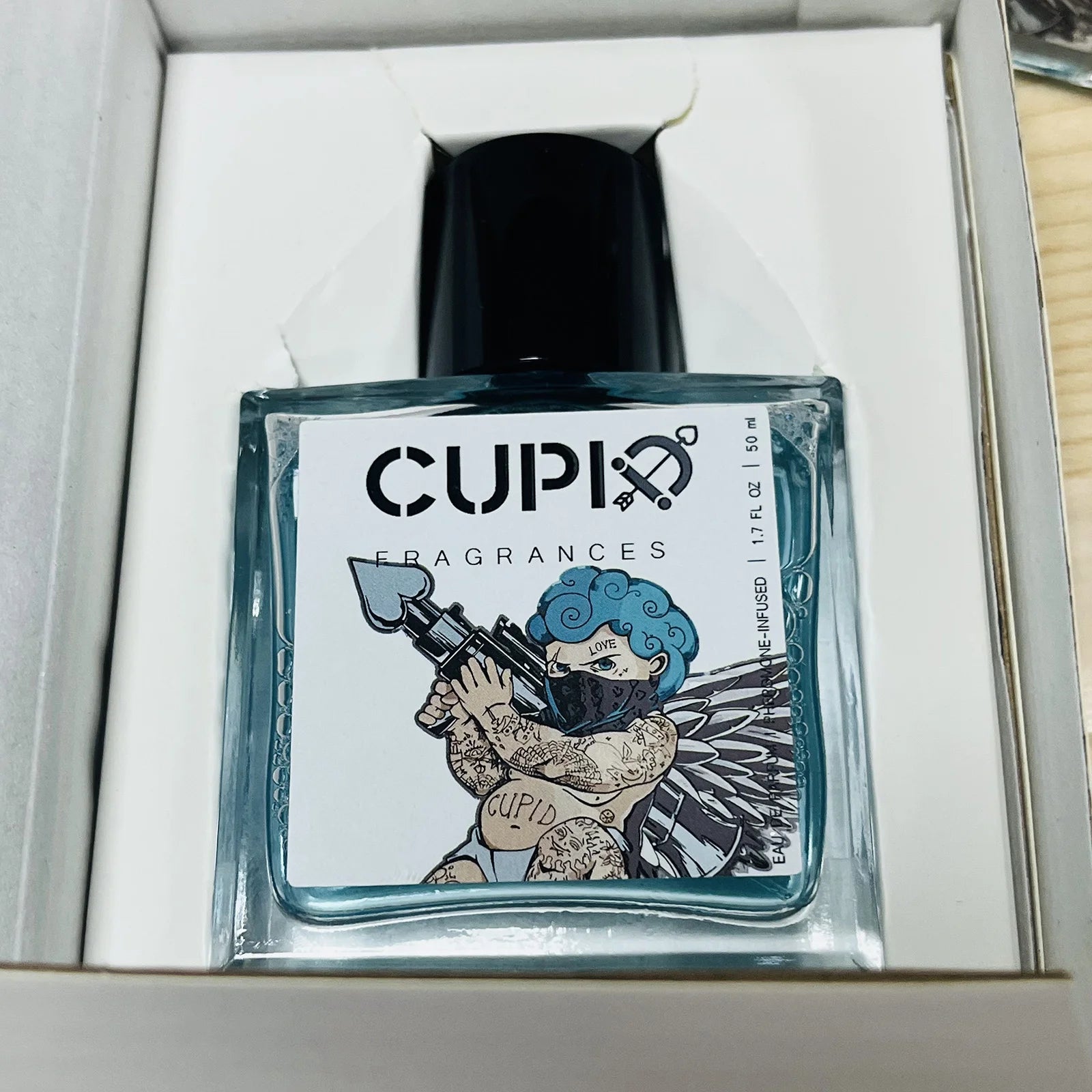 Cupid Charm Men's Toilet (Pheromone Injection) Hypnotic Cologne Fragrances for Men 2PCS J682