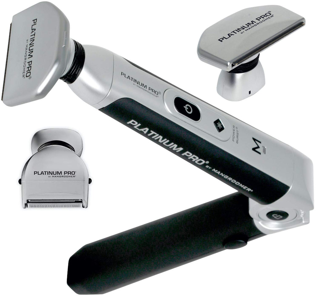 Back Shaver with 3 Flex Heads, Power Hinge, Extreme Reach Handle & Bonus Case, 4 Piece Set P71705