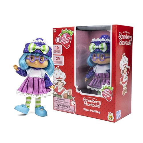 Strawberry Shortcake 5.5-inch Poseable Sweet Scented Fashion Doll with 4 Surprise Reveal Accessories V329376