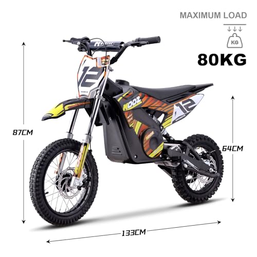 36v 1000w Electric Dirt Bike Orange K235
