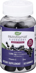 40 Gummies Black Elderberry with Vitamin C and Zinc M82376