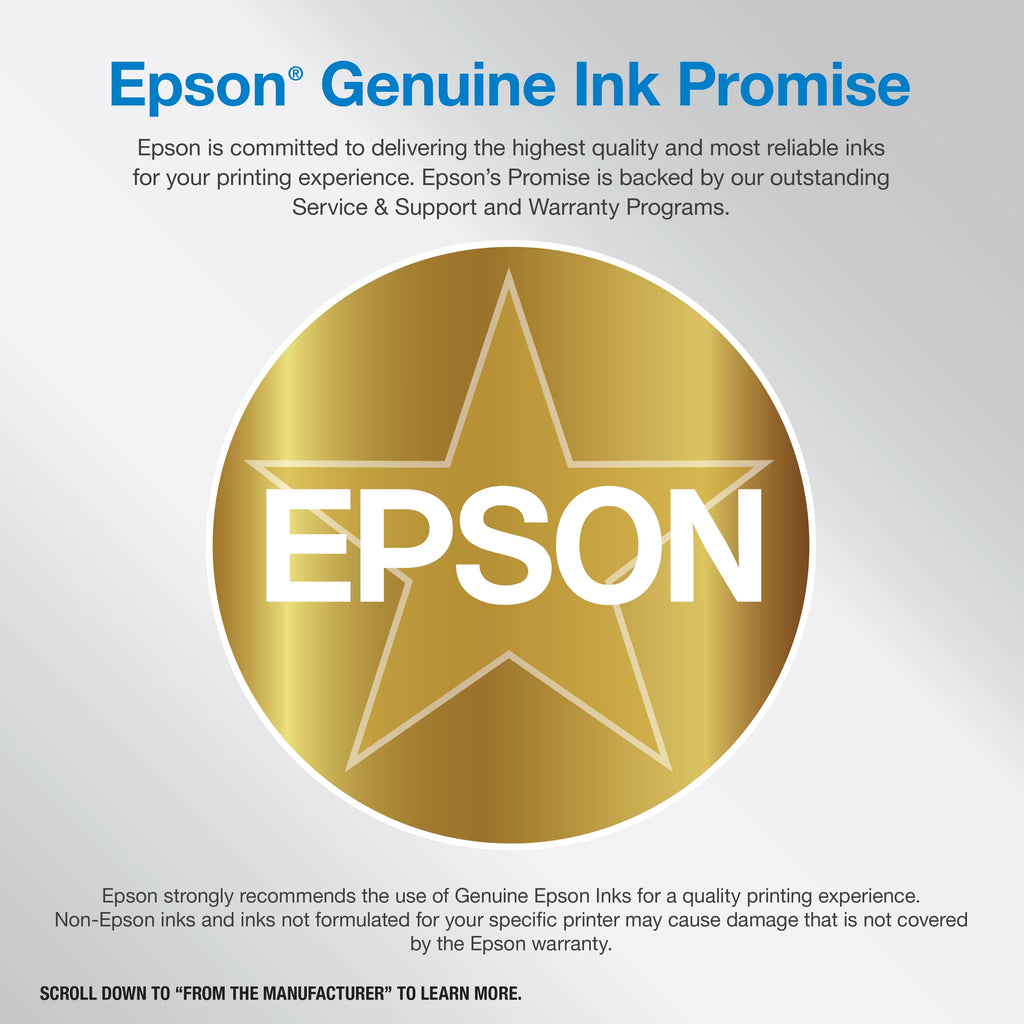 EcoTank ET-4810 Wireless All-in-One Supertank Printer with Scanner, Copier, Fax, ADF and Ethernet T823911