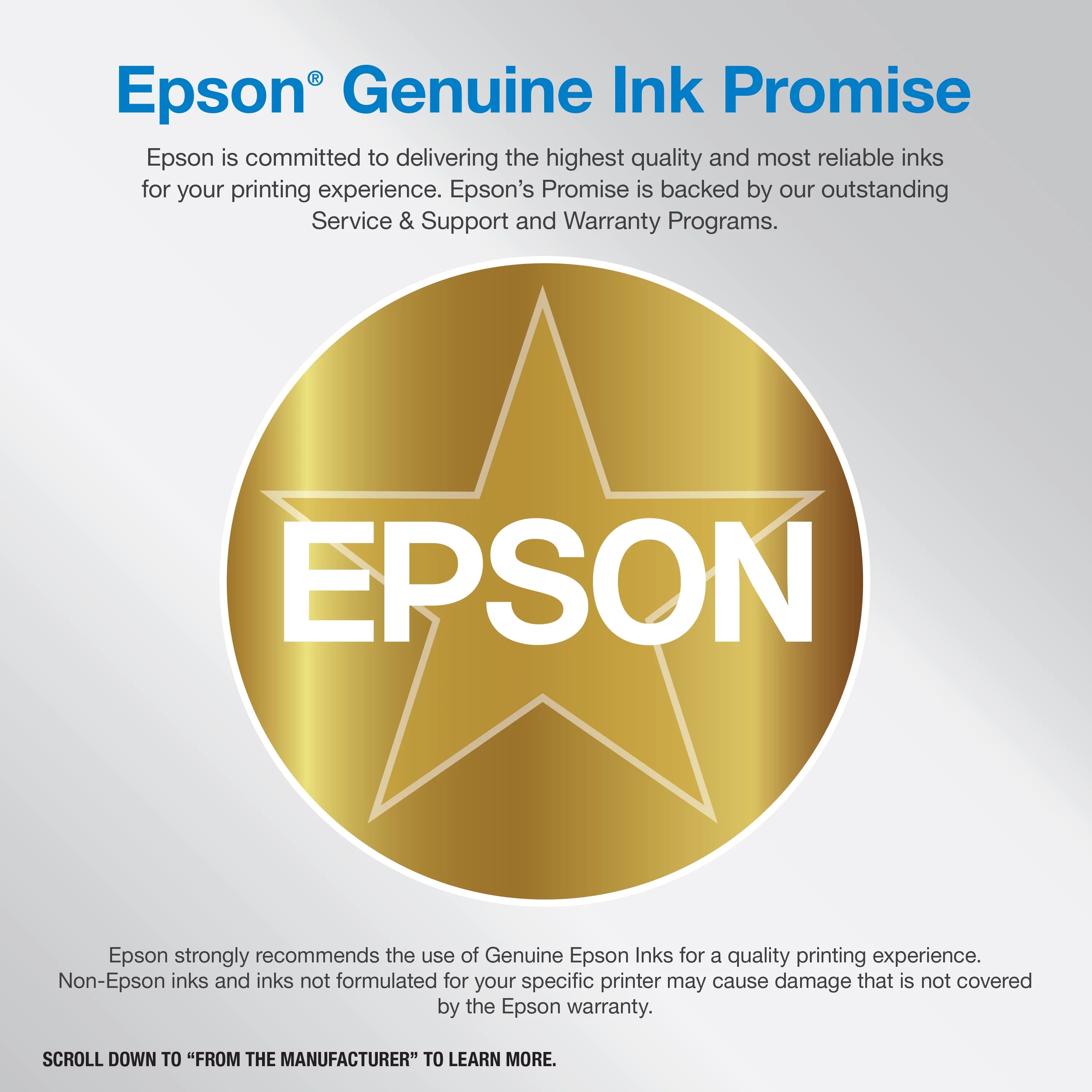 EcoTank ET-4810 Wireless All-in-One Supertank Printer with Scanner, Copier, Fax, ADF and Ethernet T823911
