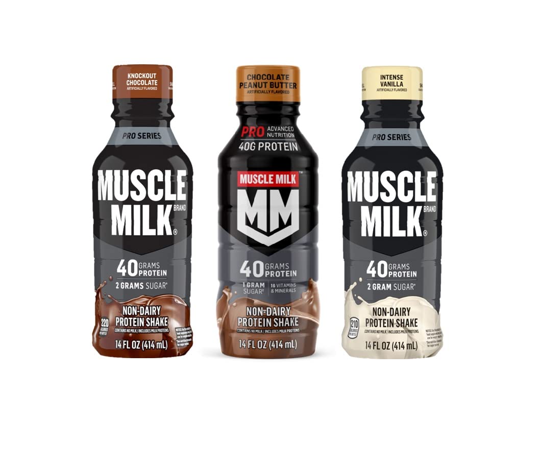 Protein Shake, 40g Protein, 14 Fl Oz, Pack of 24 C54284