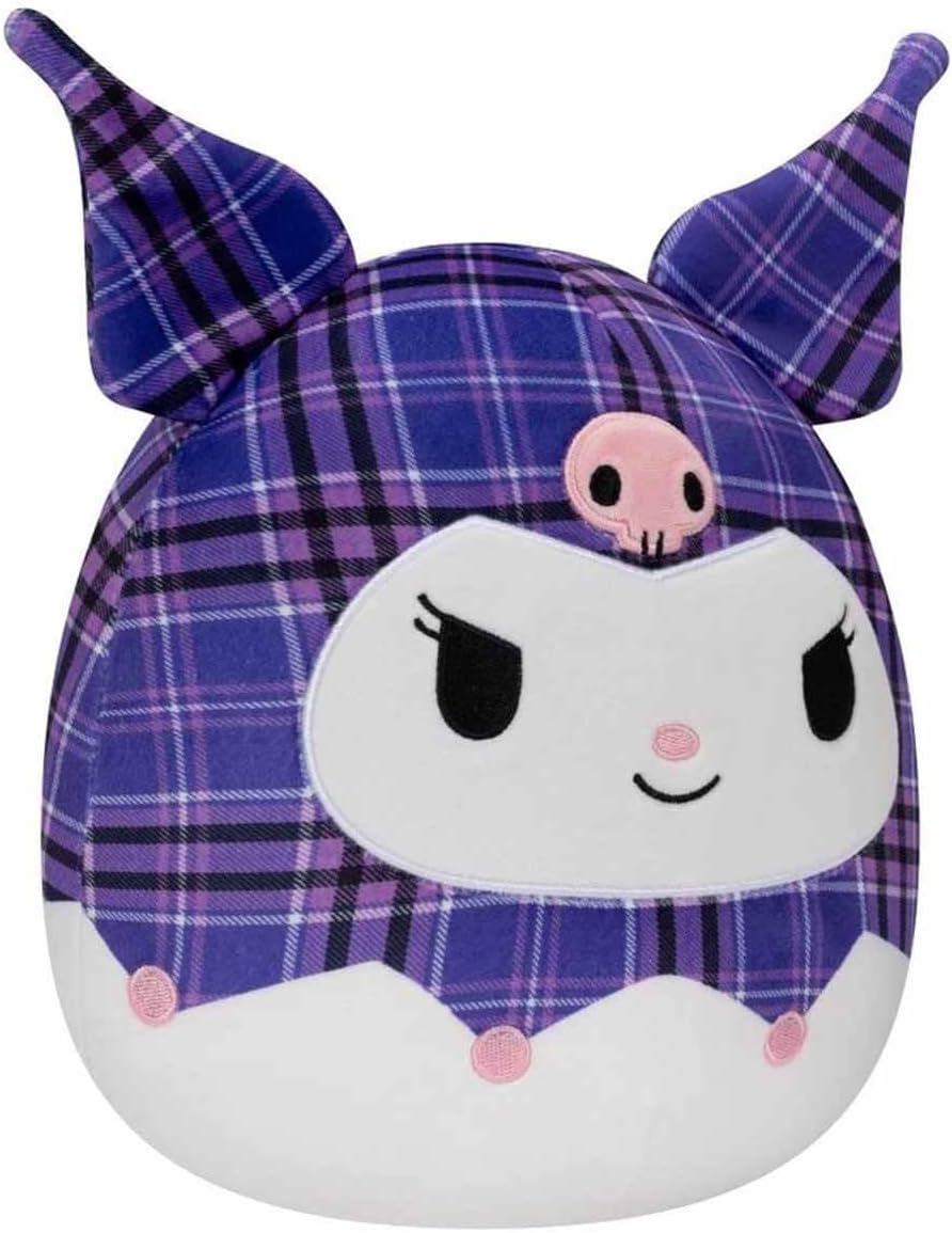 8 Inch Plush Plaid Kuromi L357452