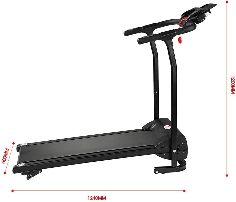 Folding Electric Treadmill with LCD Display D117