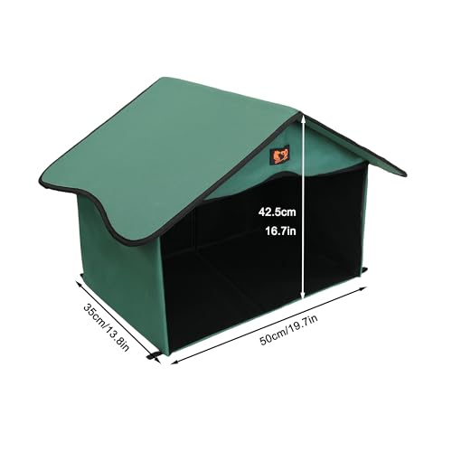 Outdoor Cat House Waterproof Pet Shelter B33686