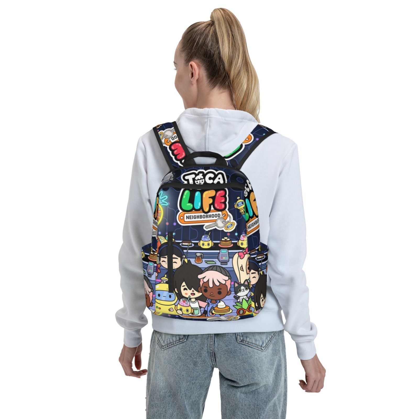 Lightweight Unisex Backpack F883