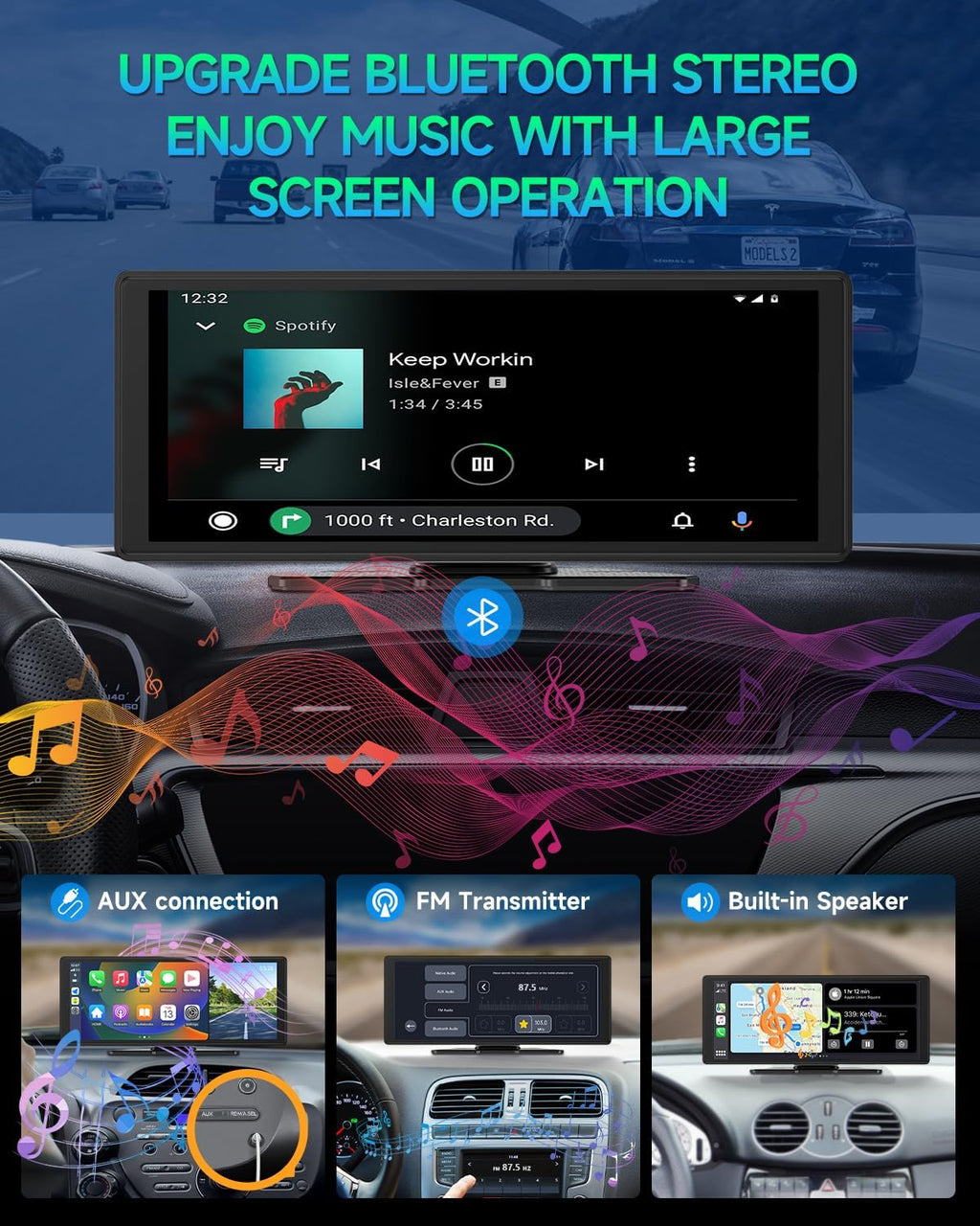 9.3" HD Touchscreen Car Stereo X46427